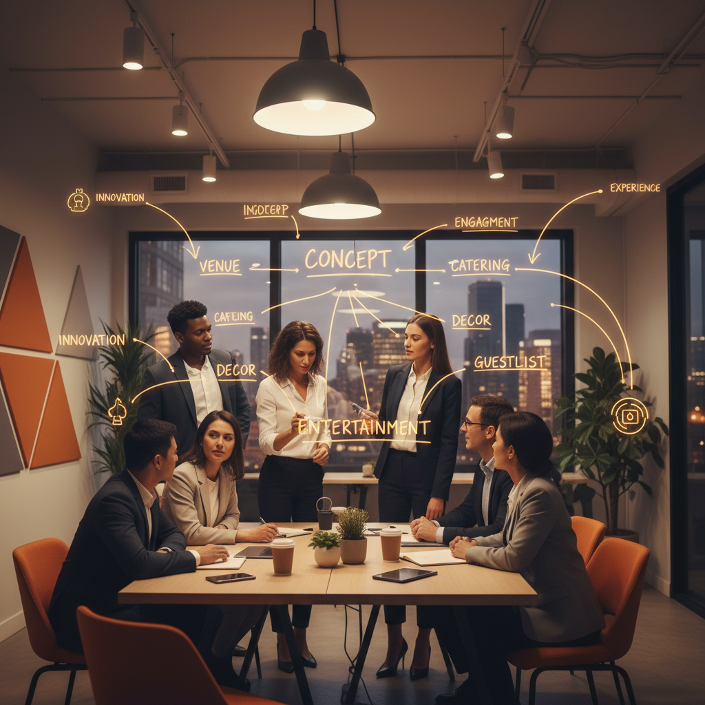 Ilustrasi layanan Kemilau Production